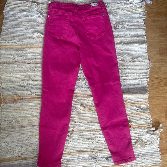 Judy Blue Hot Pink Slim Fit High Rise Stretch Skinny Jeans / Pants Size 7/28 - Picture 7 of 10